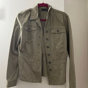 Dkny khaki/green jacket